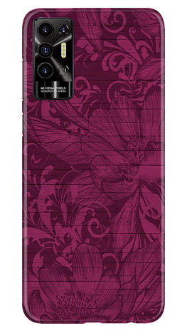 Purple Backround Case for Tecno Pova 2
