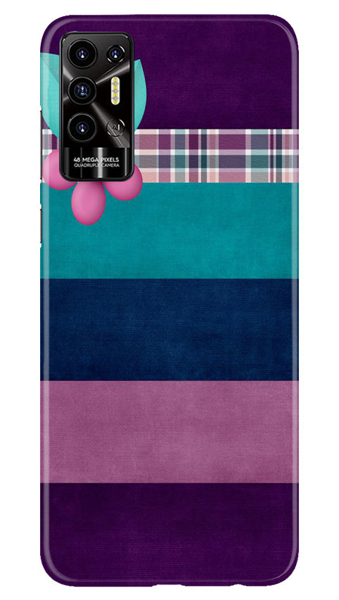 Purple Blue Case for Tecno Pova 2