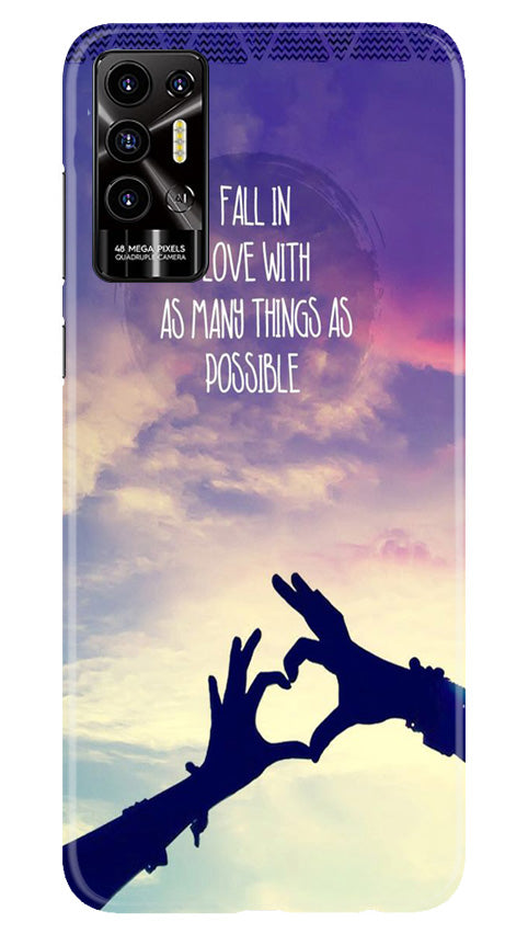Fall in love Case for Tecno Pova 2