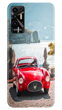 Vintage Car Mobile Back Case for Tecno Pova 2 (Design - 51)