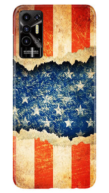 United Kingdom Mobile Back Case for Tecno Pova 2 (Design - 52)