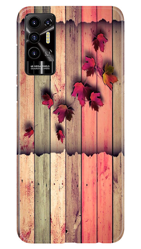 Wooden look2 Case for Tecno Pova 2