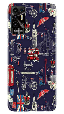Love London Mobile Back Case for Tecno Pova 2 (Design - 75)