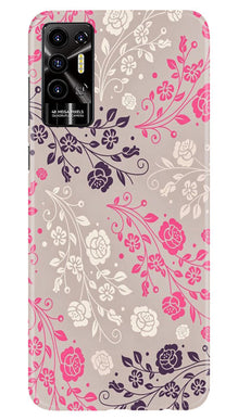 Pattern2 Mobile Back Case for Tecno Pova 2 (Design - 82)
