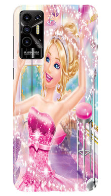 Princesses Mobile Back Case for Tecno Pova 2 (Design - 95)