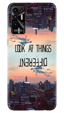 Look at things different Mobile Back Case for Tecno Pova 2 (Design - 99)