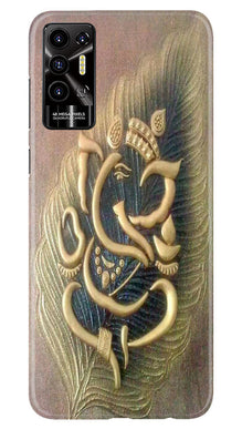 Lord Ganesha Mobile Back Case for Tecno Pova 2 (Design - 100)