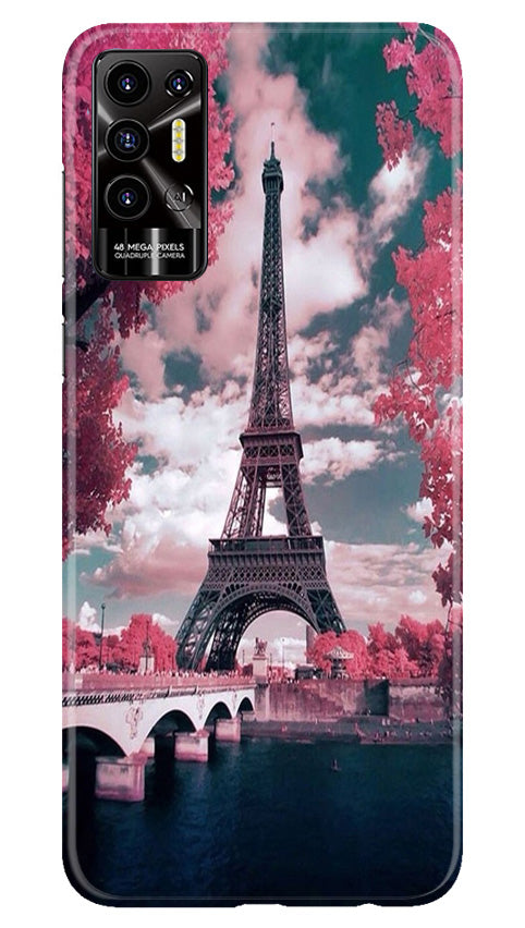 Eiffel Tower Case for Tecno Pova 2  (Design - 101)