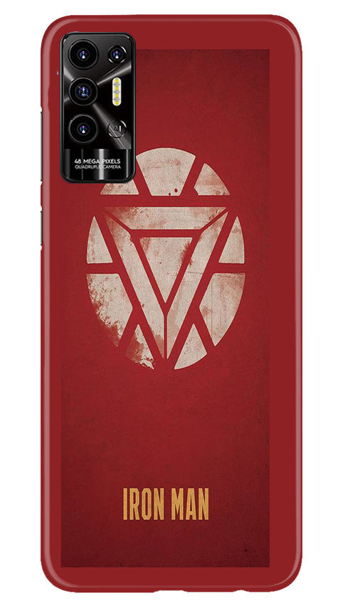 Iron Man Superhero Case for Tecno Pova 2  (Design - 115)