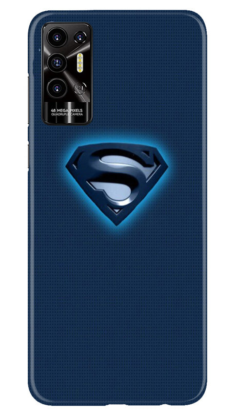 Superman Superhero Case for Tecno Pova 2  (Design - 117)