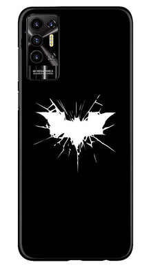 Batman Superhero Mobile Back Case for Tecno Pova 2  (Design - 119)