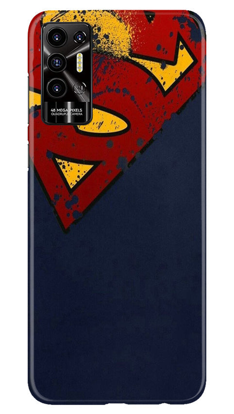 Superman Superhero Case for Tecno Pova 2  (Design - 125)
