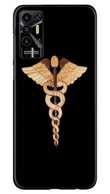 Doctor Logo Mobile Back Case for Tecno Pova 2  (Design - 134)