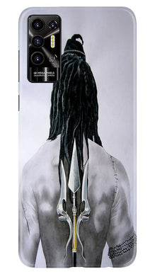 Lord Shiva Mobile Back Case for Tecno Pova 2  (Design - 135)