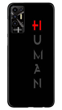 Human Mobile Back Case for Tecno Pova 2  (Design - 141)