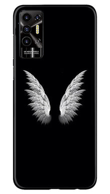 Angel Mobile Back Case for Tecno Pova 2  (Design - 142)