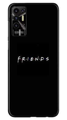 Friends Mobile Back Case for Tecno Pova 2  (Design - 143)