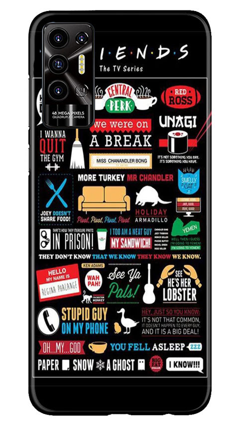 Friends Case for Tecno Pova 2  (Design - 145)