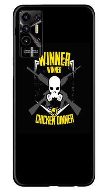 Winner Winner Chicken Dinner Mobile Back Case for Tecno Pova 2  (Design - 147)
