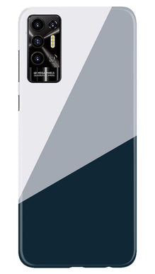 Blue Shade Mobile Back Case for Tecno Pova 2 (Design - 151)