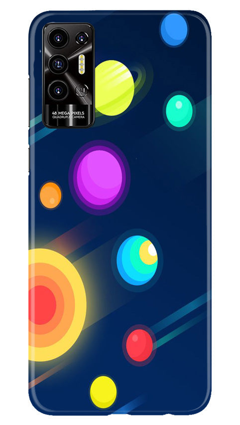Solar Planet Case for Tecno Pova 2 (Design - 166)