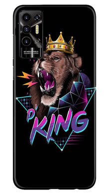 Colorful Square Mobile Back Case for Tecno Pova 2 (Design - 187)