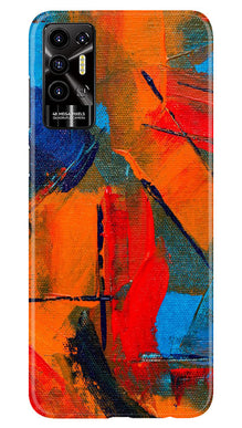 Modern Art Mobile Back Case for Tecno Pova 2 (Design - 205)