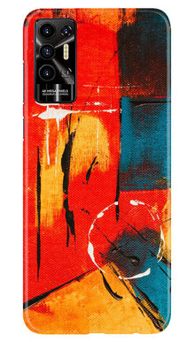 Modern Art Mobile Back Case for Tecno Pova 2 (Design - 207)