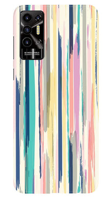 Modern Art Mobile Back Case for Tecno Pova 2 (Design - 209)