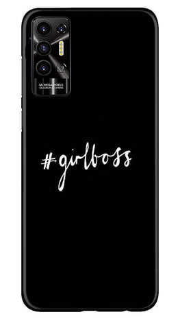 Like a Girl Boss Case for Tecno Pova 2 (Design No. 234)