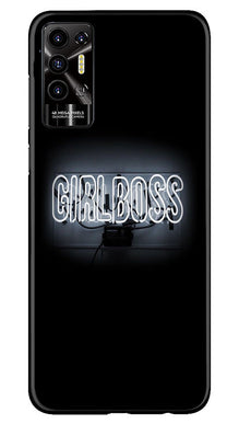 Girl Power Mobile Back Case for Tecno Pova 2 (Design - 236)
