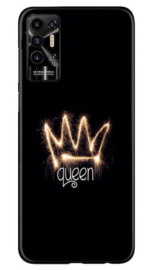 Girl Boss Pink Mobile Back Case for Tecno Pova 2 (Design - 238)