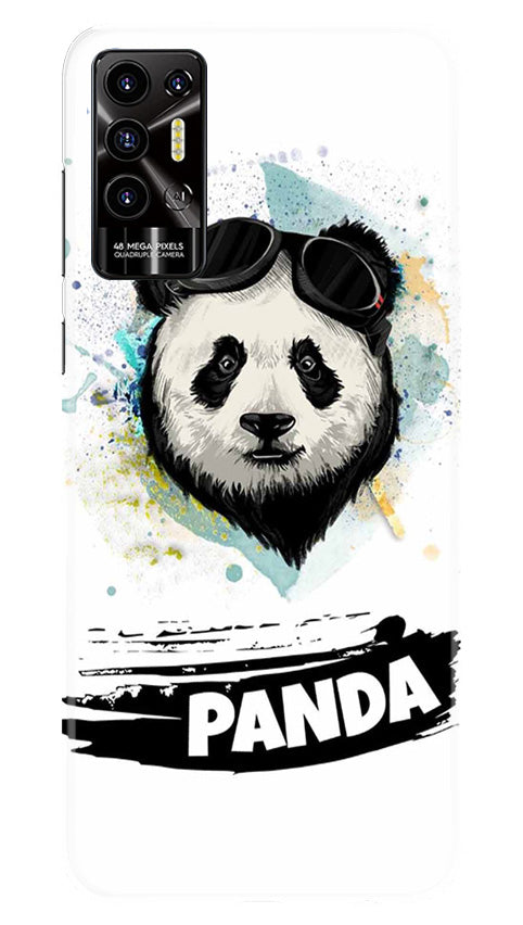 Panda Moon Mobile Back Case for Tecno Pova 2 (Design - 280)