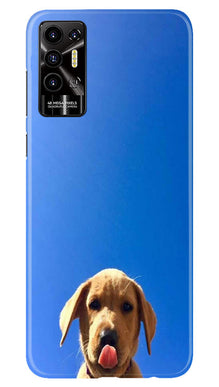 Dog Mobile Back Case for Tecno Pova 2 (Design - 294)