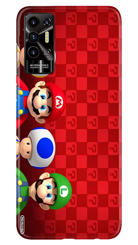 Mario Mobile Back Case for Tecno Pova 2 (Design - 299)