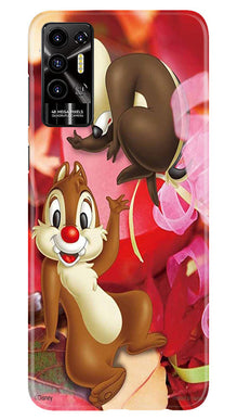 Chip n Dale Mobile Back Case for Tecno Pova 2 (Design - 309)