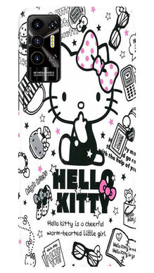 Hello Kitty Mobile Back Case for Tecno Pova 2 (Design - 320)