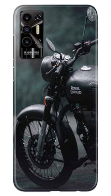 Royal Enfield Mobile Back Case for Tecno Pova 2 (Design - 339)
