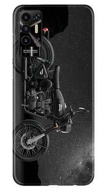 Royal Enfield Mobile Back Case for Tecno Pova 2 (Design - 340)