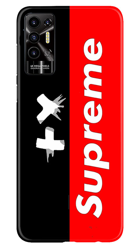 Supreme Mobile Back Case for Tecno Pova 2 (Design - 347)