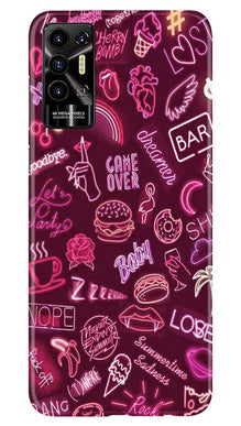Party Theme Mobile Back Case for Tecno Pova 2 (Design - 350)