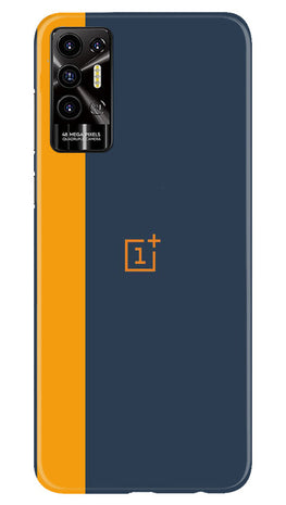 Oneplus Logo Mobile Back Case for Tecno Pova 2 (Design - 353)