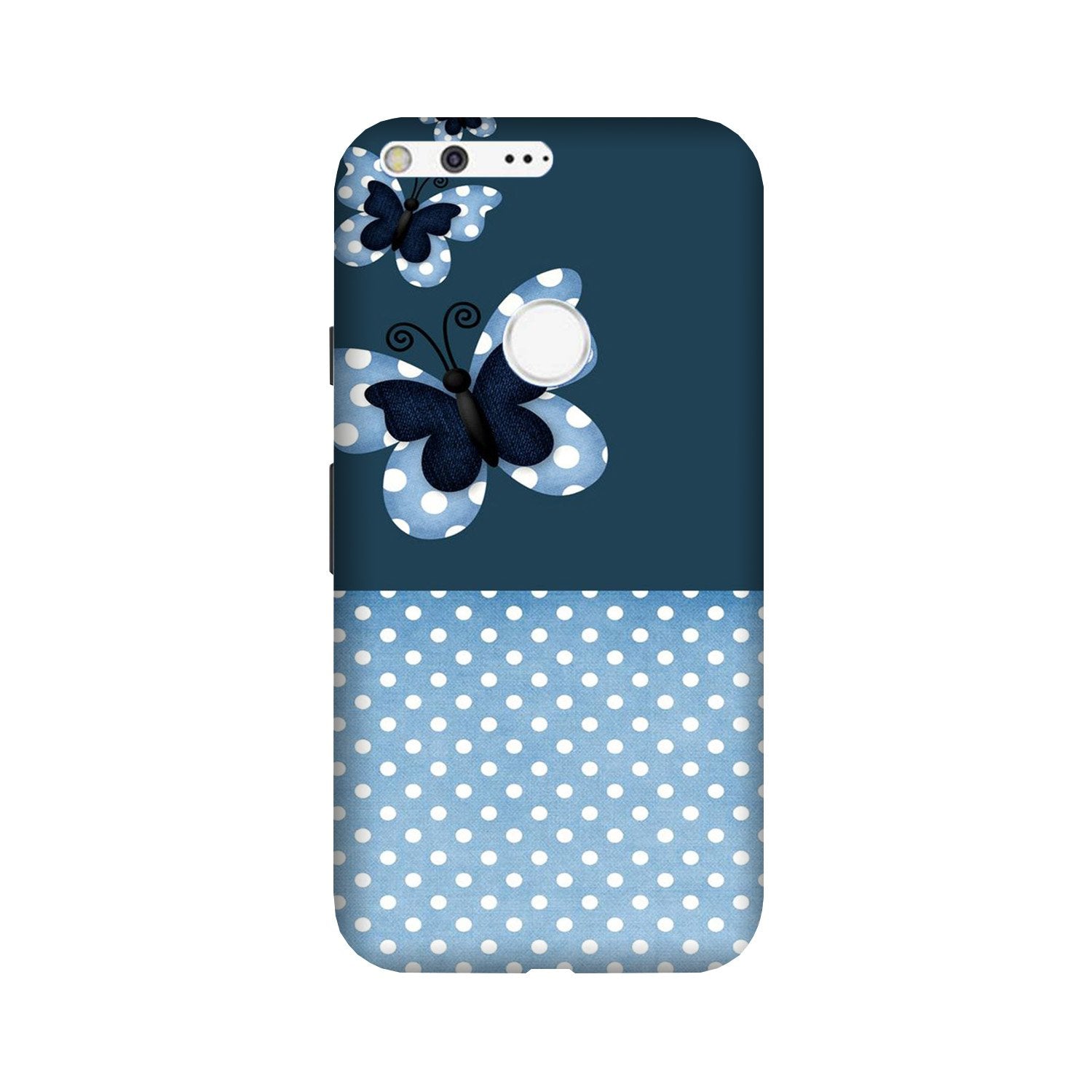 White dots Butterfly Case for Google Pixel
