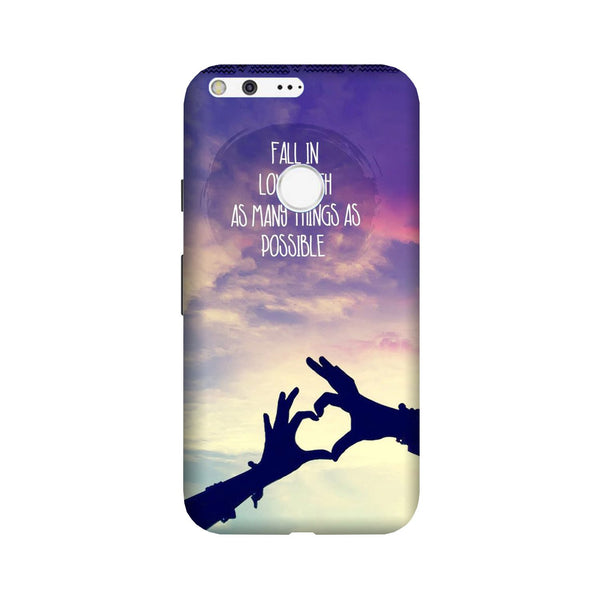 Fall in love Case for Google Pixel XL