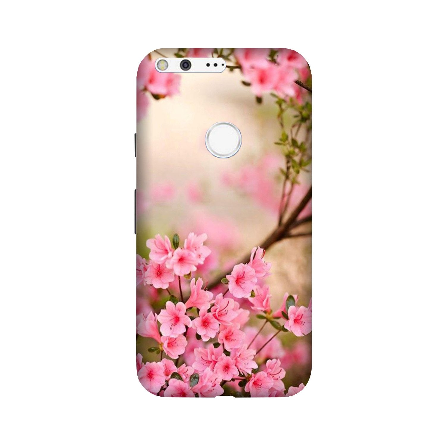 Pink flowers Case for Google Pixel XL