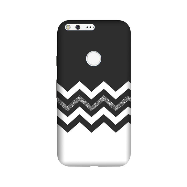 Black white Pattern2Case for Google Pixel
