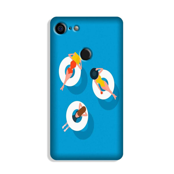 Girlish Mobile Back Case for Google Pixel 3 (Design - 306)