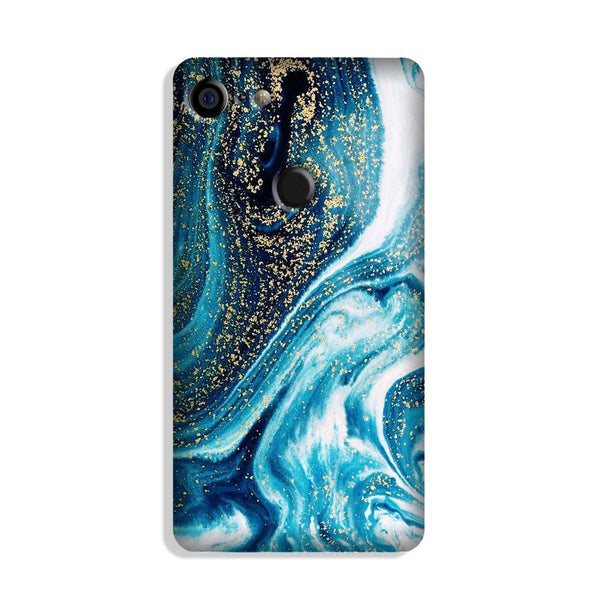 Marble Texture Mobile Back Case for Google Pixel 3 (Design - 308)