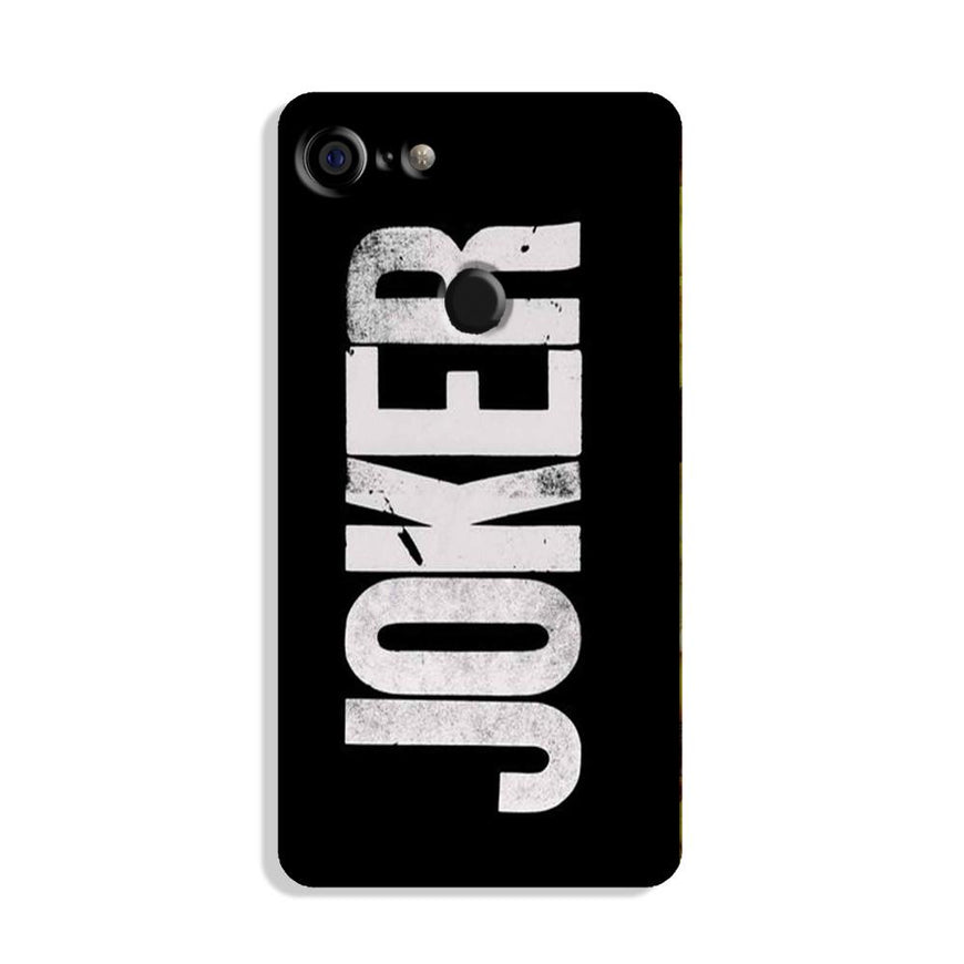 Joker Mobile Back Case for Google Pixel 3 Xl (Design - 327)