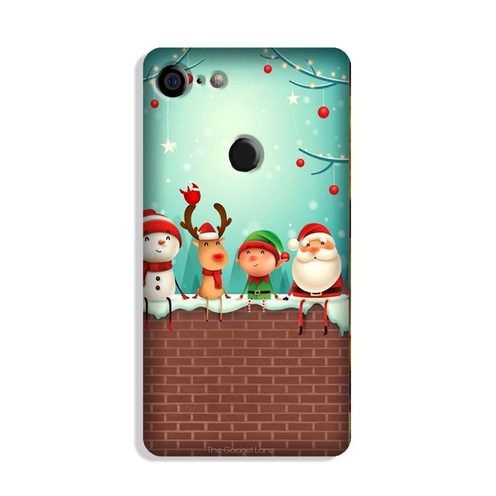 Santa Claus Mobile Back Case for Google Pixel 3 (Design - 334)